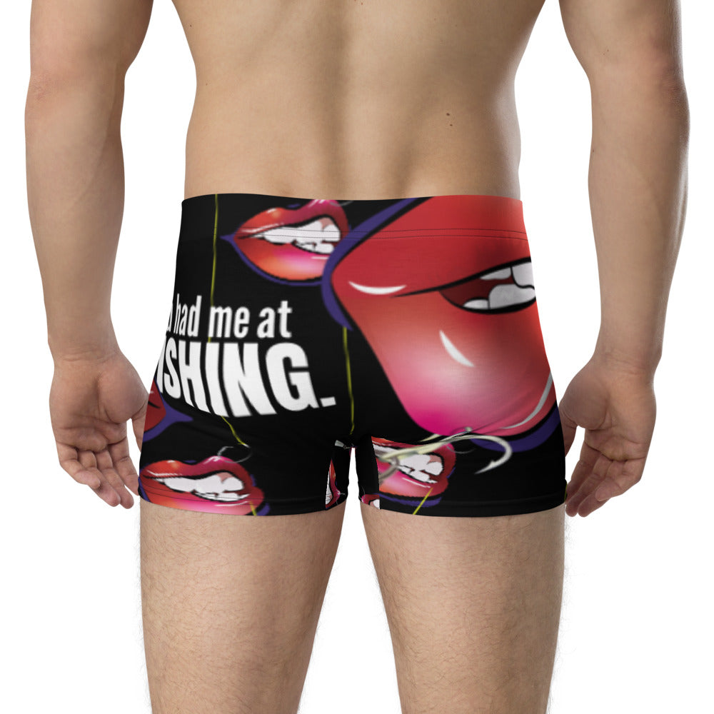 "You had me at FISHING" Boxer Briefs