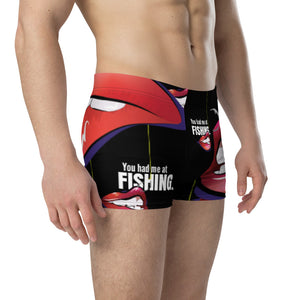 "You had me at FISHING" Boxer Briefs