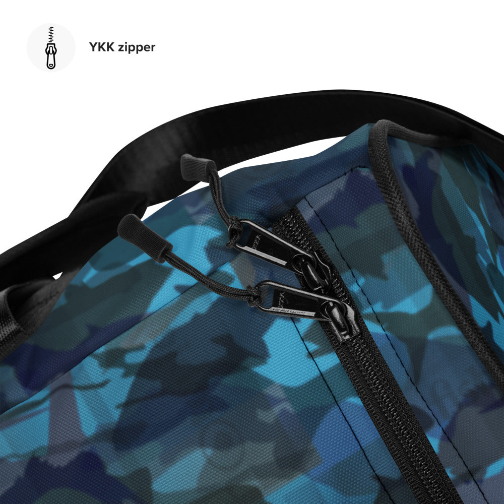 Fishotopia Signature Camo Duffel Bag