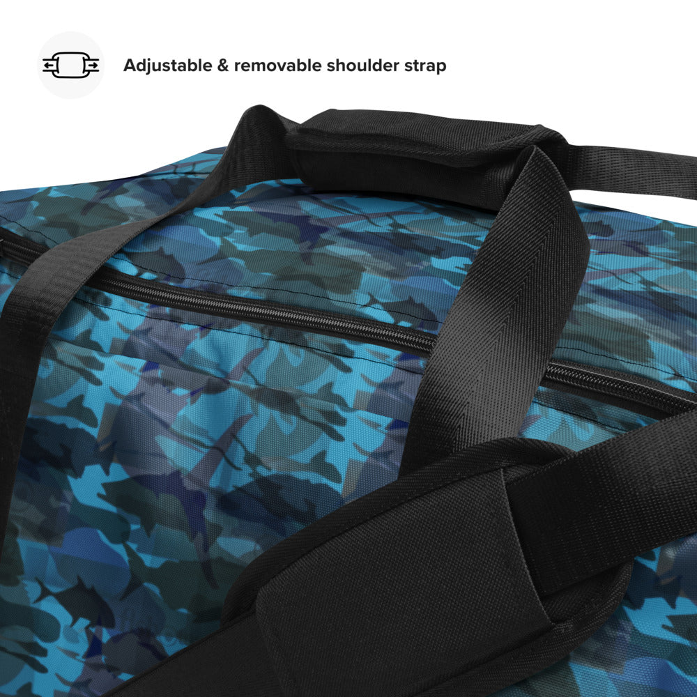 Fishotopia Signature Camo Duffel Bag