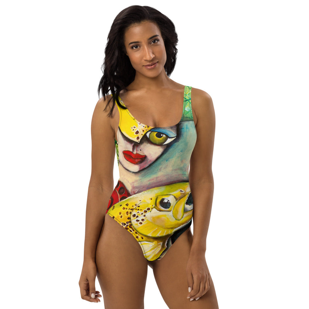 River Stalker One-Piece Swimsuit