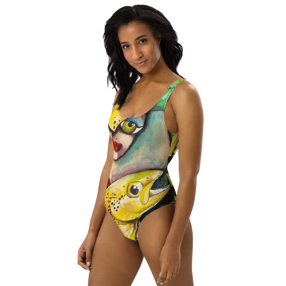 River Stalker One-Piece Swimsuit