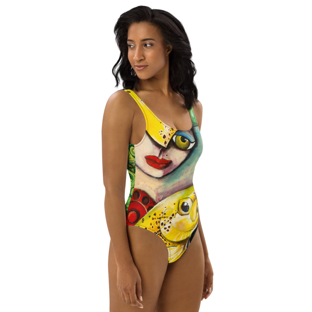 River Stalker One-Piece Swimsuit