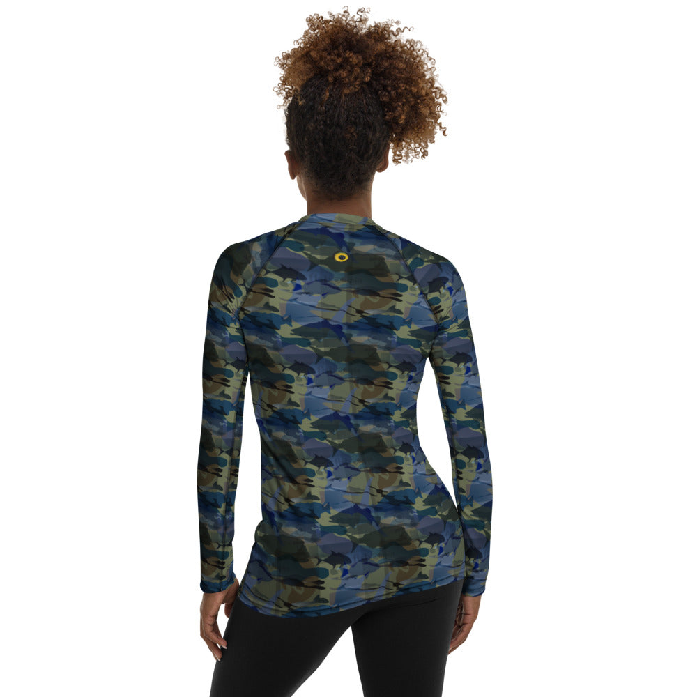 Fishotopia Signature Camo Women's Rashie