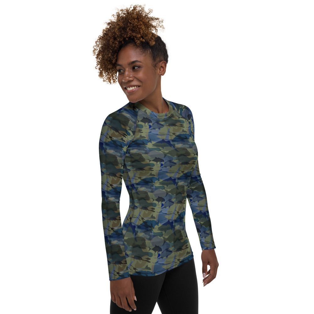 Fishotopia Signature Camo Women's Rashie